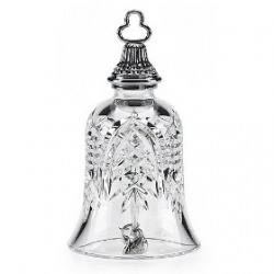 Waterford Crystal Twelve Days of Christmas Two Turtle Doves Bell Christmas Ornament